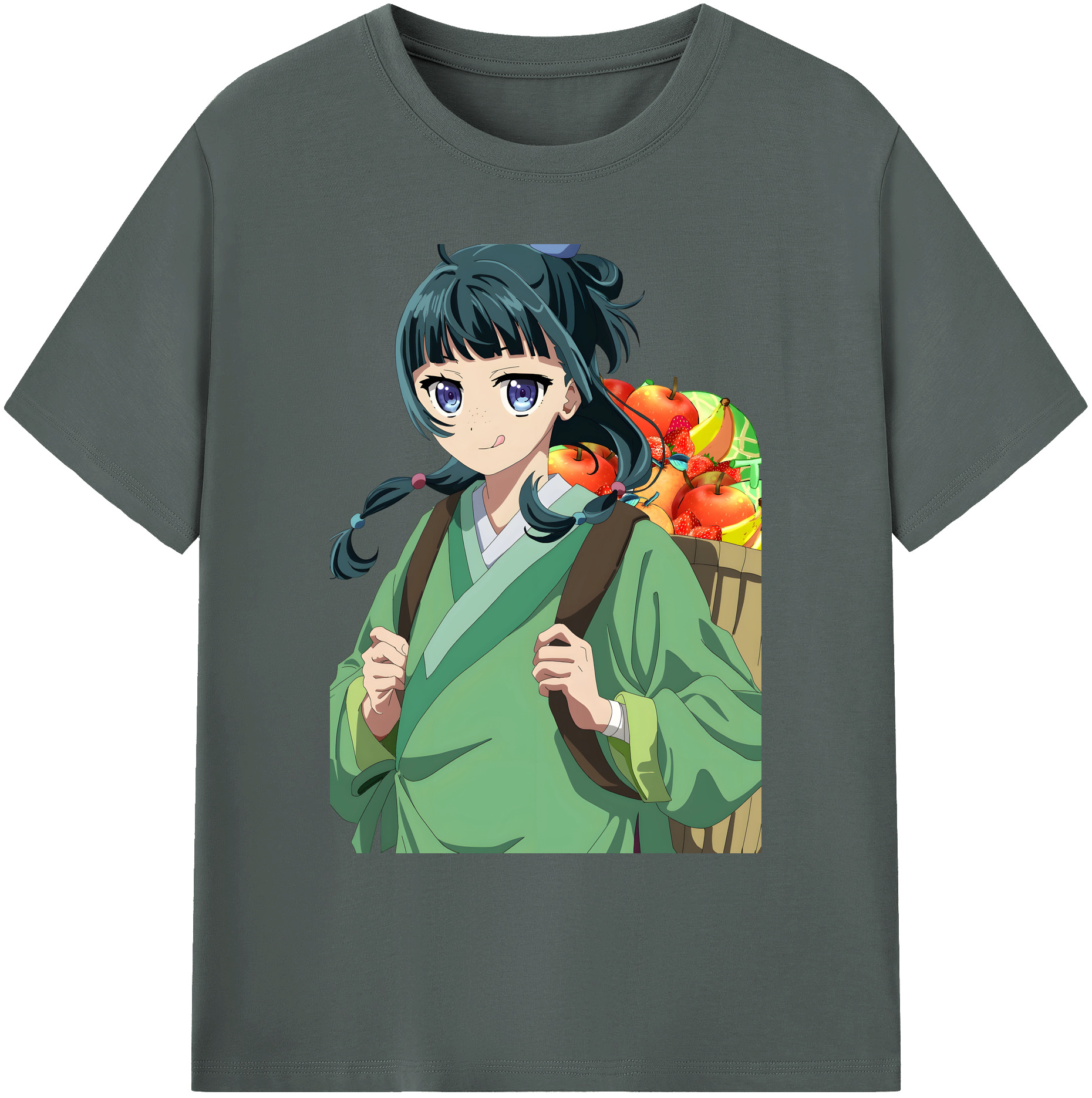 （画像用） 薬屋のひとりごと The Apothecary Diaries 綿100％ メンズ半袖Tシャツ｜肌触りやわらか＆通気性